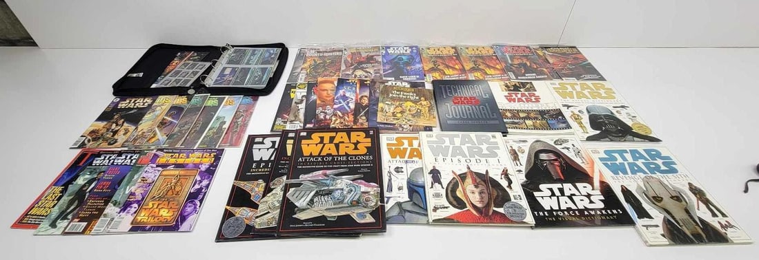 Star Wars Books, Magazines, Comics, Postage Stamps & More (1 of 18)