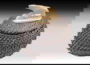 Iñupiaq Baleen Basket w/ Walrus Tusk Polar Bear Finial - Herbert Koonuk