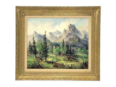 Norman Lowell "Vibrance of Spring" Oil Painting