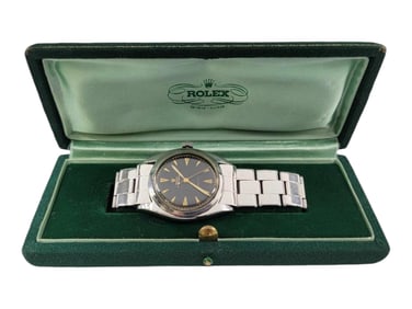 1950s Rolex Oyster Perpetual Precision Stainless Steel Watch