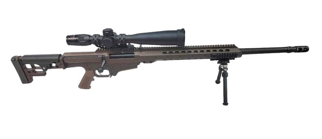 Barrett MRAD .338 Lapua Mag w/U.S Optics FDN 25x Scope & 300 PRC Barrel