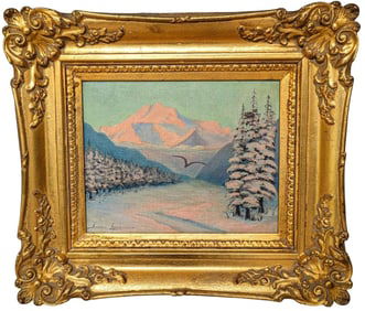 Jeanne Laurence Oil Painting of Denali