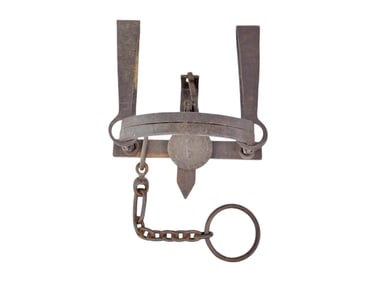Newhouse Community #5 Steel Bear Trap c.1865-1888