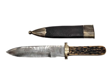 19th Century Bowie Knife & Sheath - Michael Price