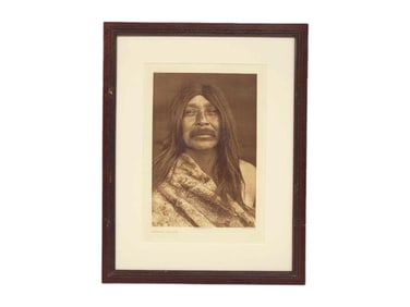 After Edward S. Curtis "Lélehalt - Quilcene" Photogravure