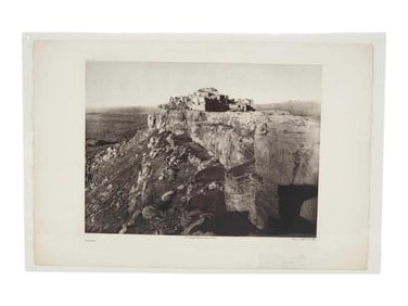 Edward S. Curtis "Walpi" Photogravure