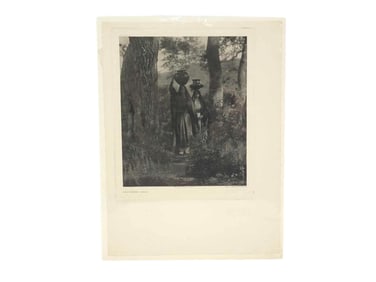 After Edward S. Curtis "Taos Water Girls" Photogravure