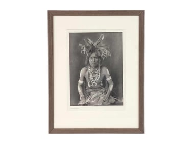 After Edward S. Curtis "A Snake Priest" Photogravure