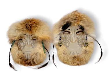 Siberian Yup'ik Female Masks - Dora Mae Buchea