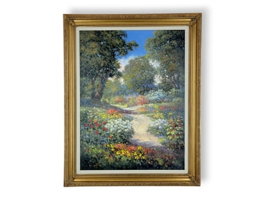 Loveta Strickland "Flowers - Galore" Original Painting