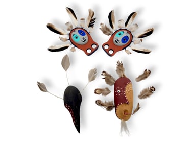 Yup'ik Dance Fans & Masquettes