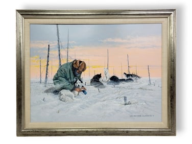 Jon Van Zyle "Deserving the Best of Care" Original Painting