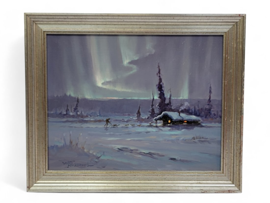 Scott McDaniel "Aurora Run" Oil Painting (1 of 7)