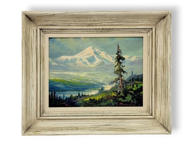 Scott McDaniel Painting of Denali