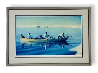 Fred Machetanz "Reaching the Campsite" Print