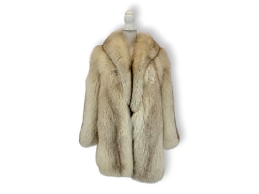 Silver Fox Fur Jacket