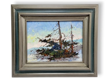 Marvin Mangus Oil Painting