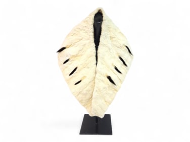 White Ermine Fur Stole