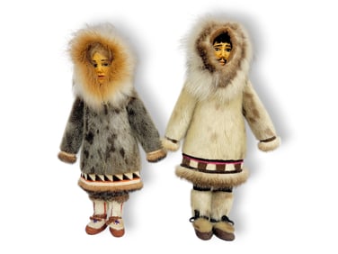 Handmade Alaska Native Dolls - Emma Black