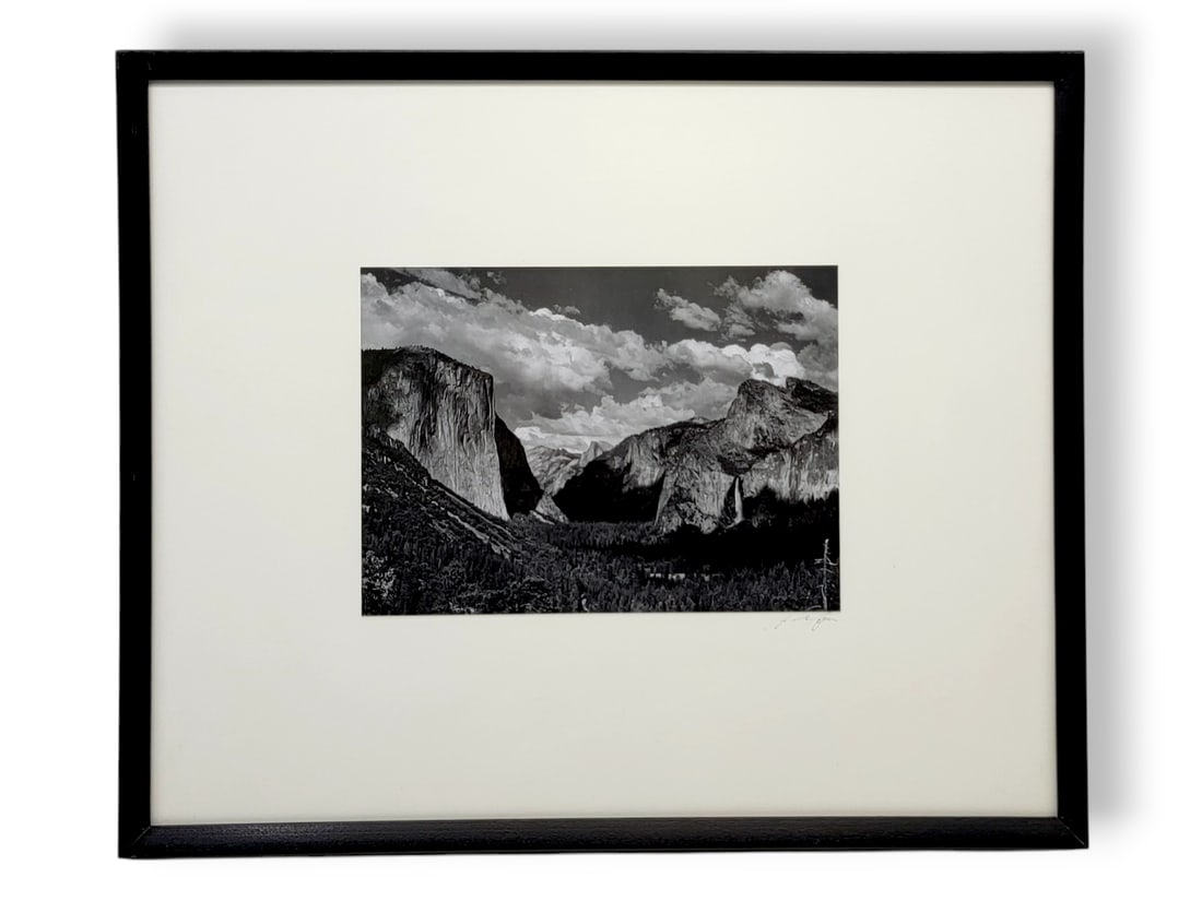 Ansel Adams "Valley View" Silver Gelatin Photograph (1 of 8)