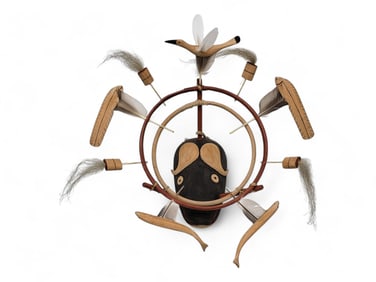 Nunivak Yup'ik Musk Ox Spirit Mask