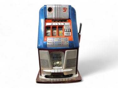 1950s Mills Nickel Slot Machine