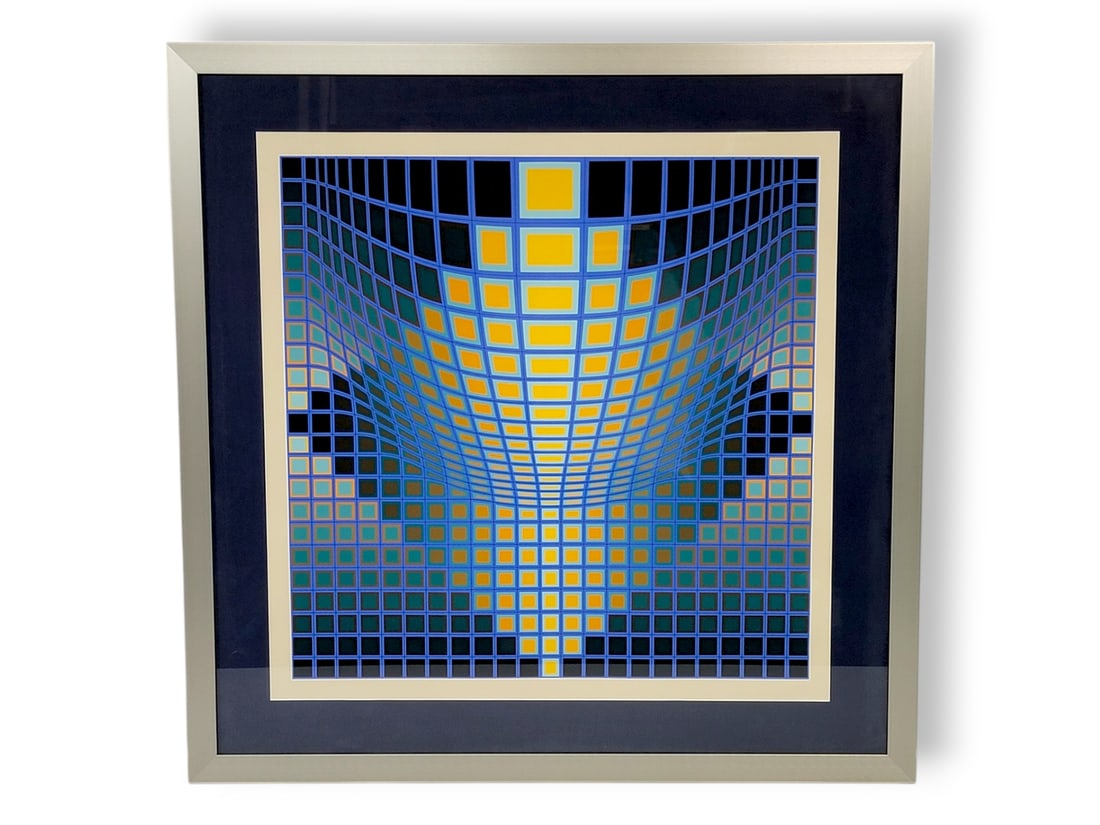 Victor Vasarely Op Ed Serigraph (1 of 4)