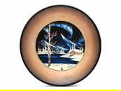 Bob Ross Alaskan Gold Pan Painting c.1971