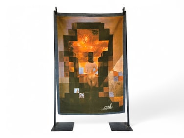 Salvador Dali "Lincoln in Dalivision" Tapestry