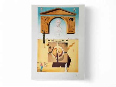 Salvador Dali "Dematerialization Near the Nose of Nero" Print