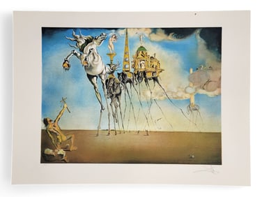 Salvador Dali "The Temptation of St. Anthony" Print