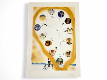 Salvador Dali "Time and Space" Print