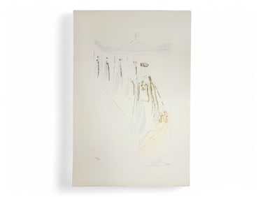 Salvador Dali "The King’s Train" Print