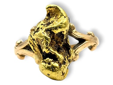 Alaskan Gold Nugget Ring
