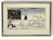 James Kivetoruk Moses Polar Bear Hunt Scene