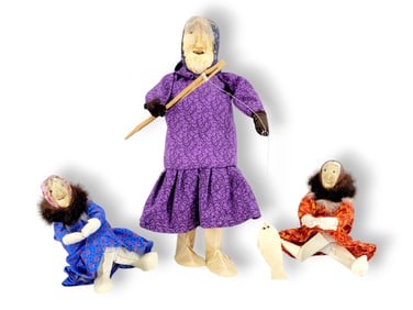 Chevak Story Dolls - Paniyak Family