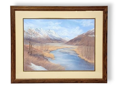 Jean Matyas Original Pastel Landscape