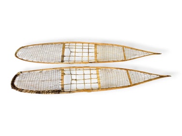 Antique Athabascan Snowshoes