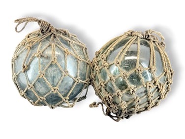 10"-13" Large Japanese Glass Fishing Floats