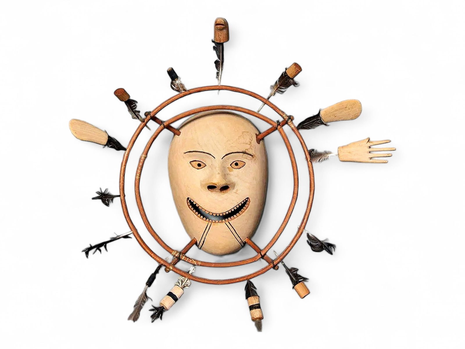 An Early Nunivak Island Spirit Mask