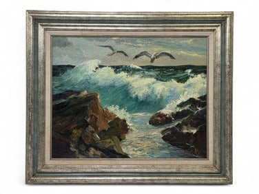 Harvey Goodale Seascape Oil Painting