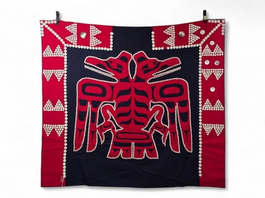 A Large Tlingit Button Blanket