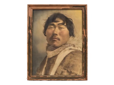 Lomen Bros. Hand-Colored Gelatin Silver Print