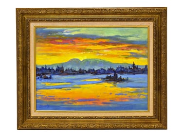 Lynn Brautigam Boots "Some Enchanted Evening" Oil Painting