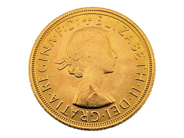 1967 1 Pound British Gold Sovereign