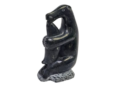 An Inuit Soapstone Carving