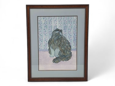 Barbara Lavallee "Sassy Cat" Original Painting