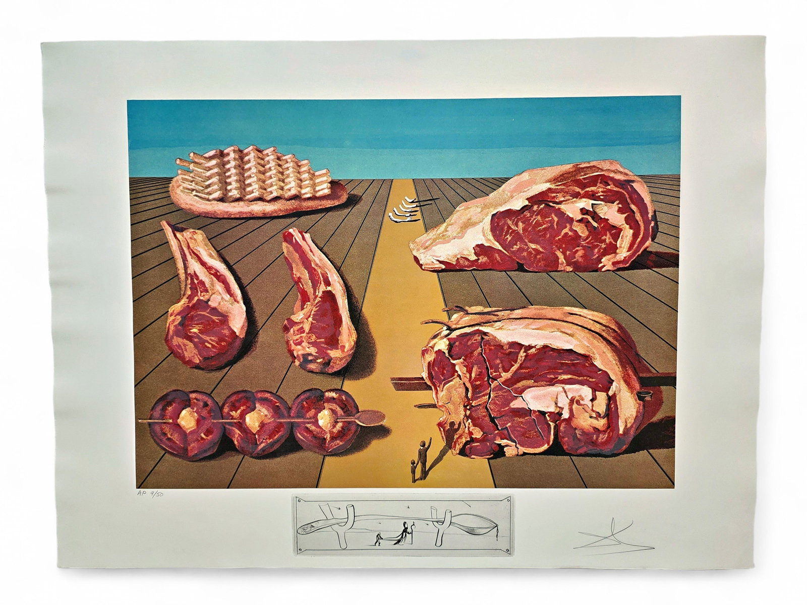 Salvador Dalí "Les Diners de Gala" Les dîners de Gala suite - 17