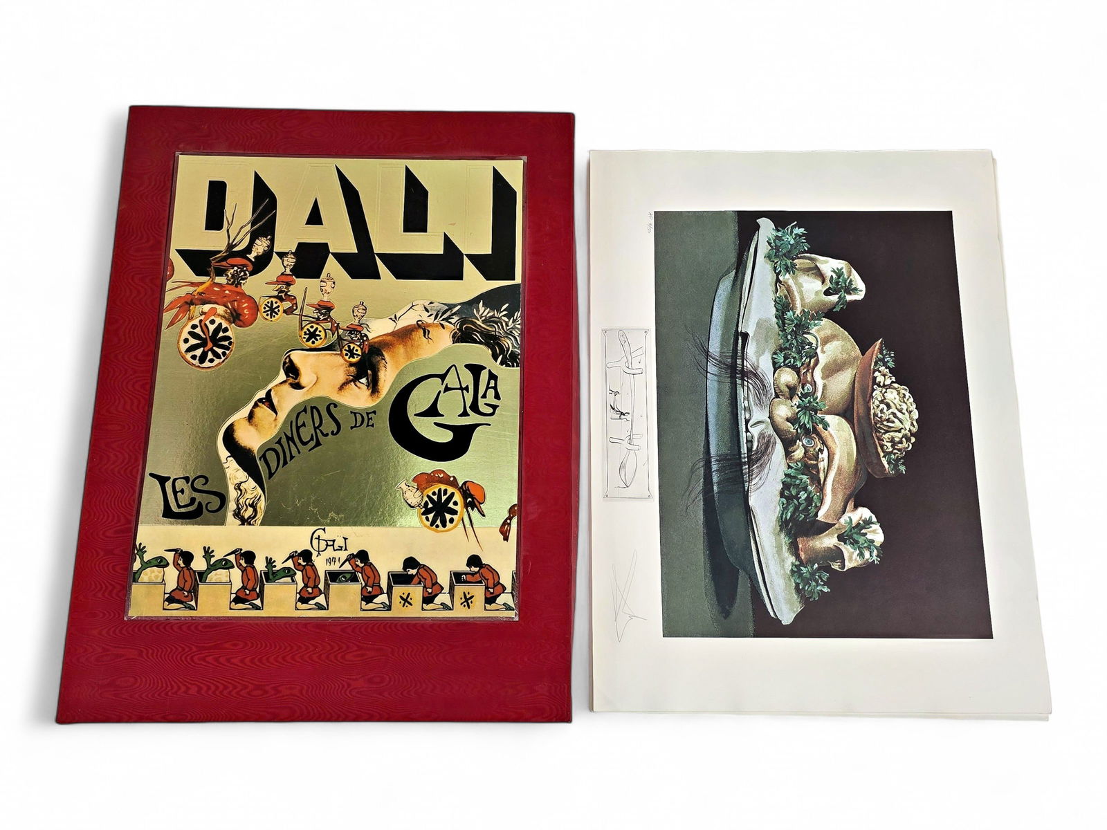 Salvador Dalí "Les Diners de Gala" Les dîners de Gala suite - 5