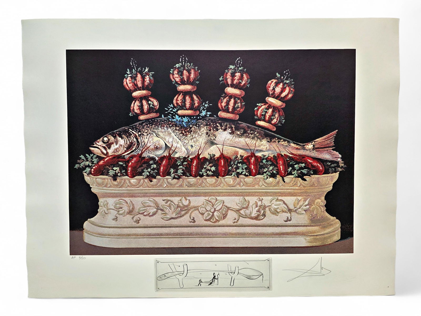 Salvador Dalí "Les Diners de Gala" Les dîners de Gala suite - 8